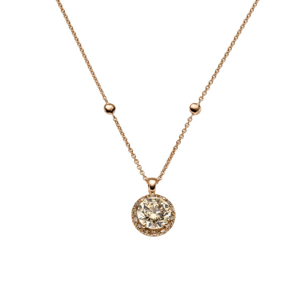         Roségold, Halsschmuck, Leo Wittwer Candlelight Collier