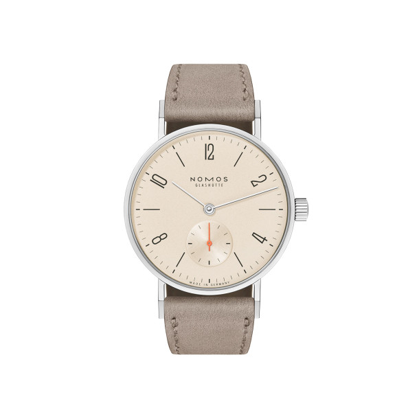         Handaufzug, NOMOS Glashütte Tangente 33 champagner