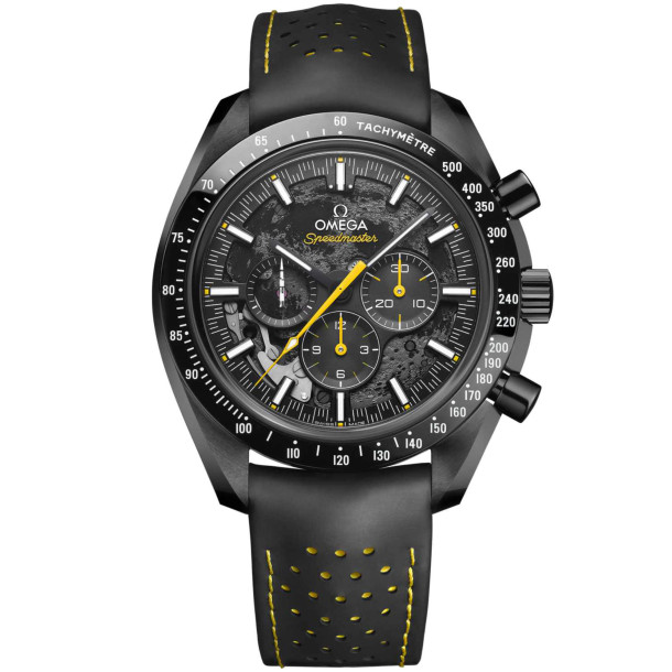         Handaufzug, Omega Speedmaster Dark Side of the Moon