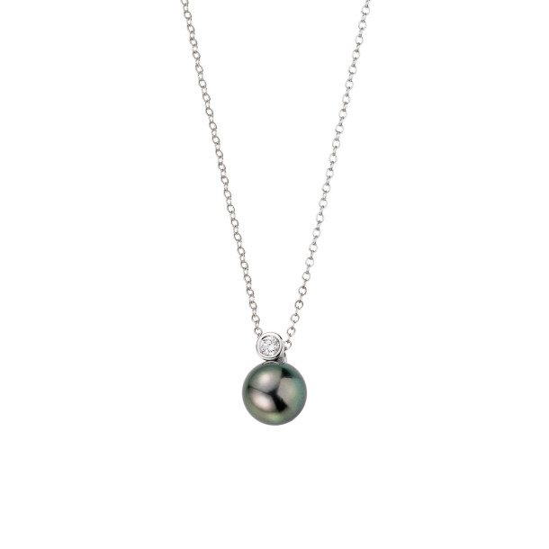         Weißgold, Halsschmuck, Gellner H2O Collier