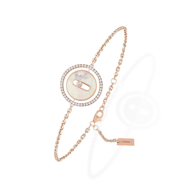         Roségold, Armschmuck, Messika Lucky Move Armband KM Perlmutt