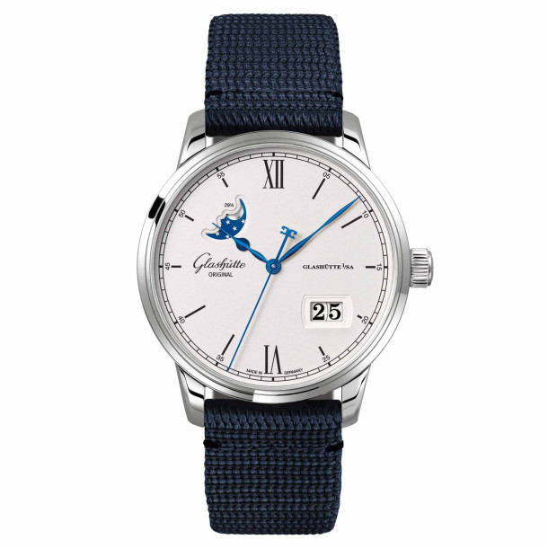         Automatik, Glashütte Original Senator Excellence Panoramadatum Mondphase