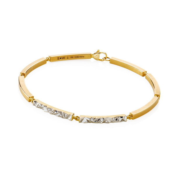         Gelbgold, Armschmuck, Schmuckwerk Alpen Armband