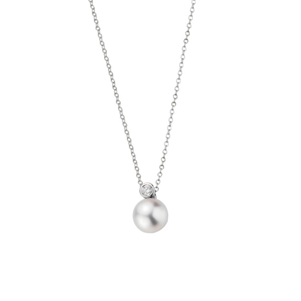         Weißgold, Halsschmuck, Gellner H2O Collier