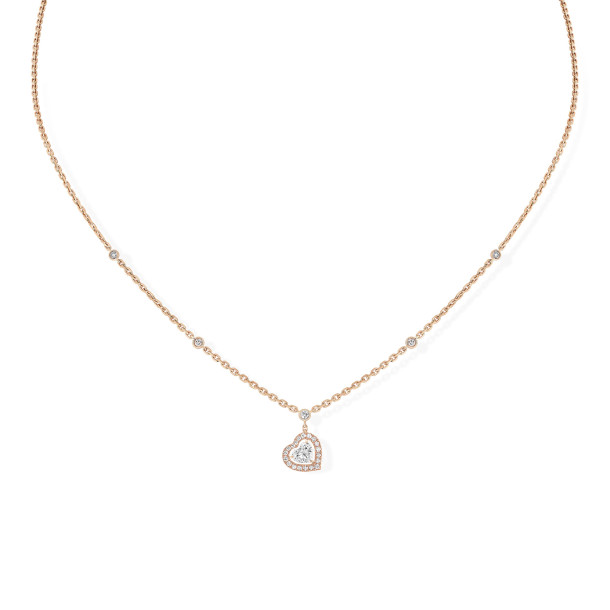         Roségold, Halsschmuck, Messika Joy Coeur Halskette