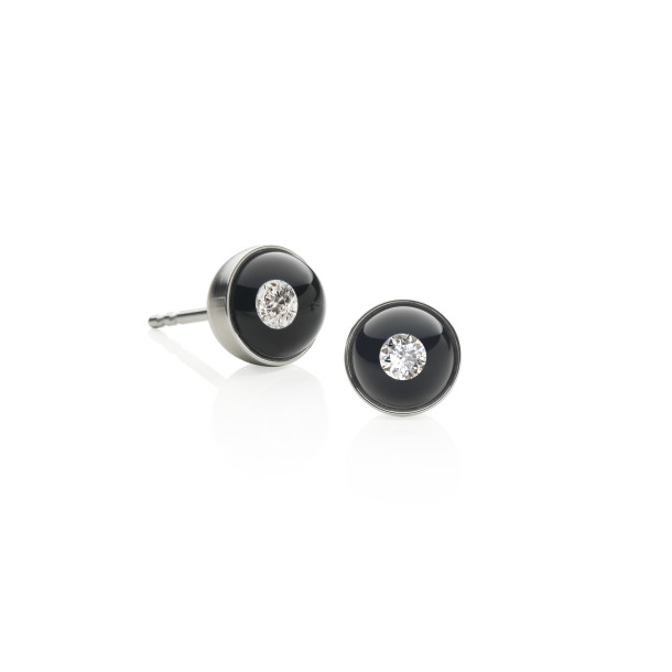         Platin, Ohrringe, Schmuckwerk Glasklar Ohrstecker