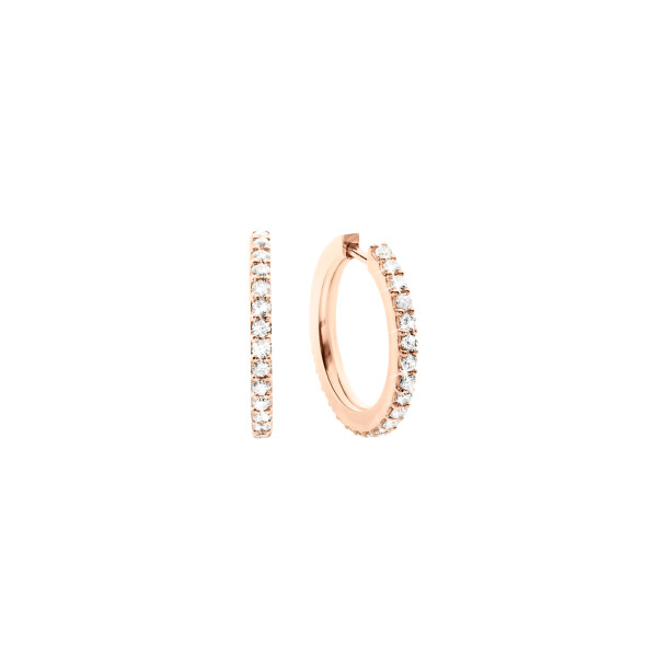         Roségold, Ohrringe, Ole Lynggaard Copenhagen Love Bands Creole klein