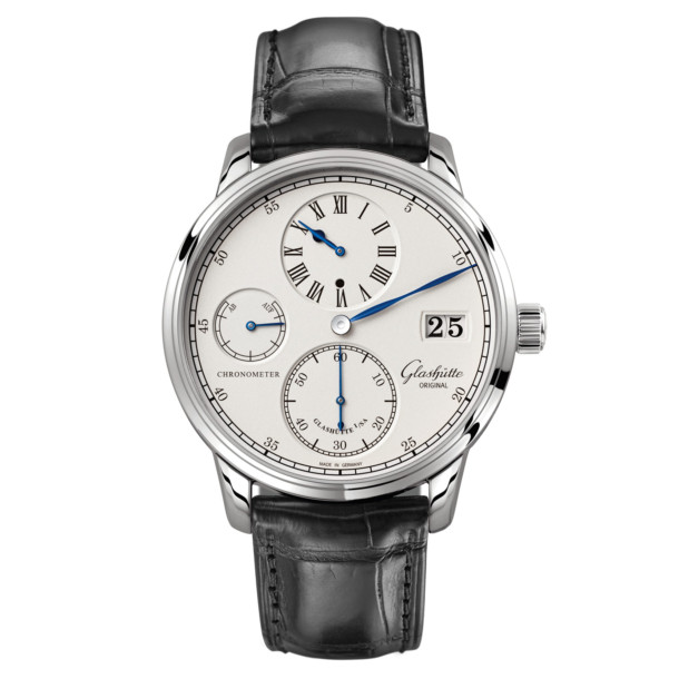         Handaufzug, Glashütte Original Senator Chronometer
Regulator