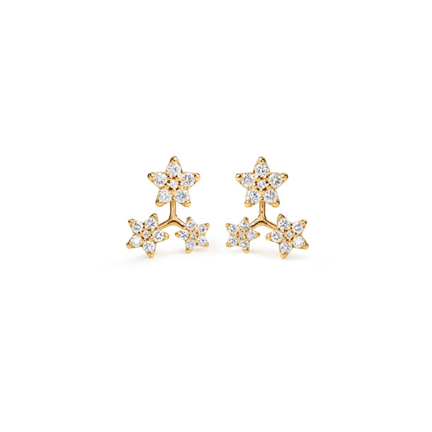         Gelbgold, Ohrringe, Ole Lynggaard Copenhagen Shooting Stars Ohrstecker