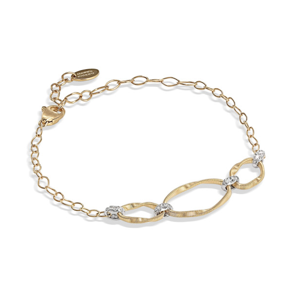         Weißgold, Armschmuck, Marco Bicego Marrakech Onde Armband