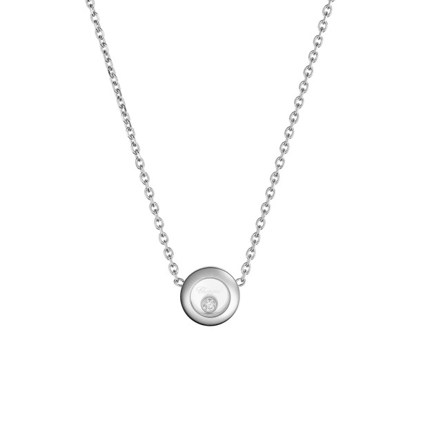         Weißgold, Halsschmuck, Chopard Happy Diamonds Icons Halskette