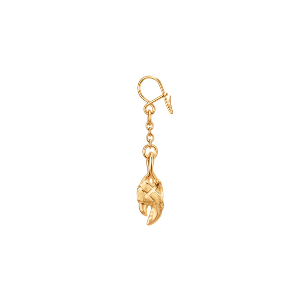         Gelbgold, Ohrringe, Ole Lynggaard Copenhagen Claw Einhänger