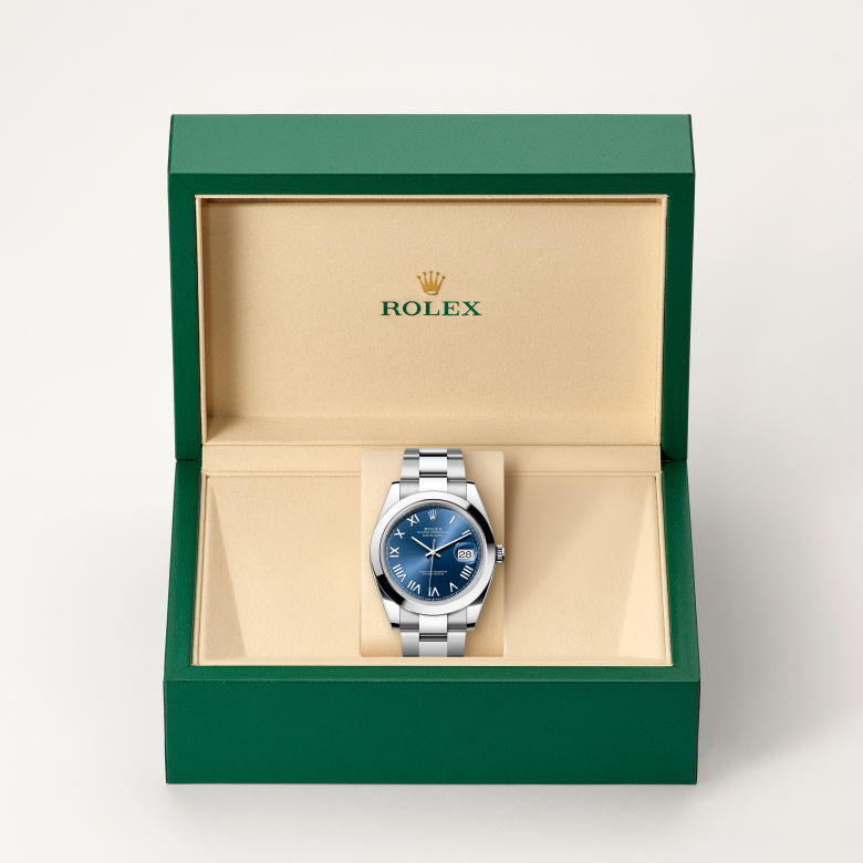 Rolex Datejust 41 126300 Herrenuhr Bild 3