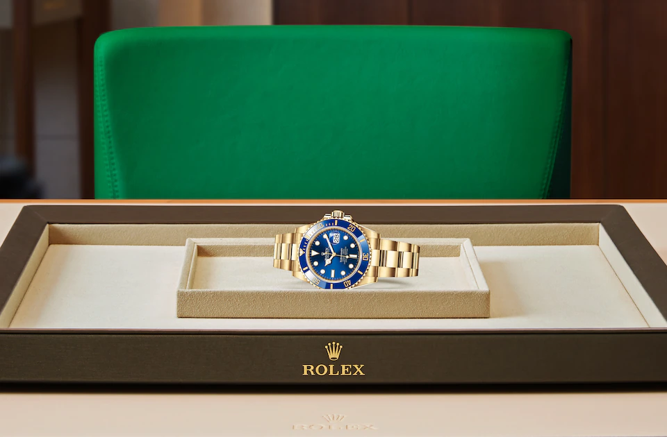 Rolex Submariner in Gold, M126618LB-0002 | Juwelier Leicht