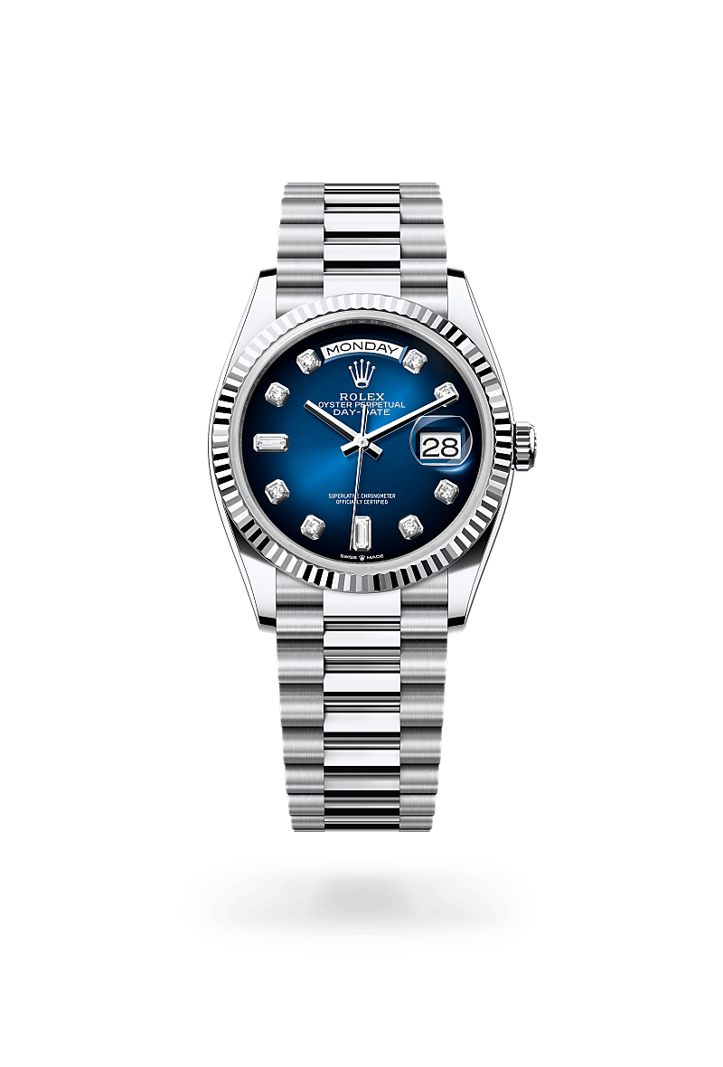 Rolex Day-Date 36 M128236-0005 Herrenuhr - Oyster, 36 mm, Platin