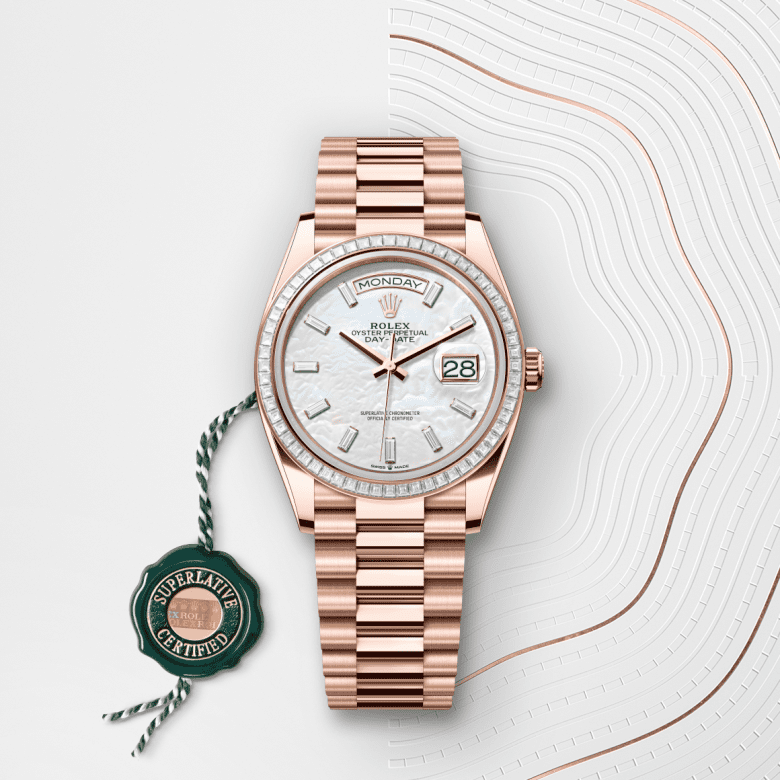 Rolex Day-Date 36 128395TBR Herrenuhr Bild 4