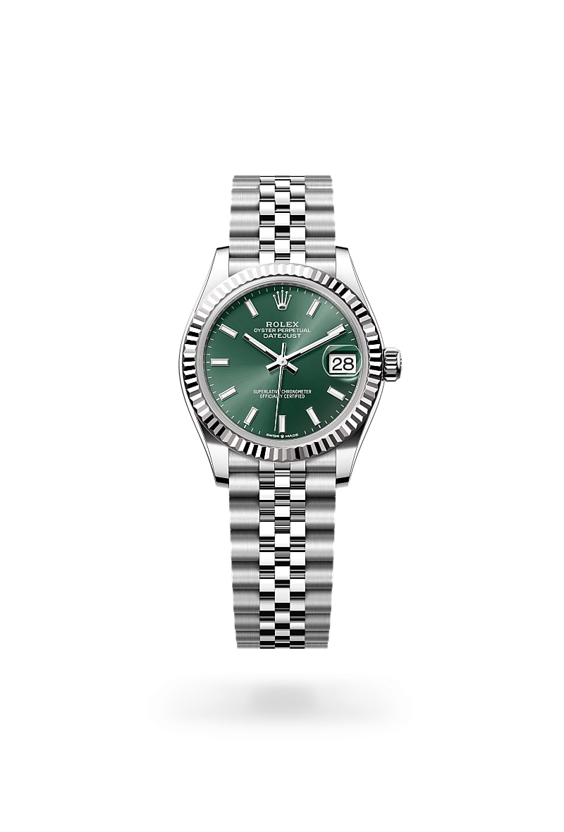 Rolex Datejust 31 M278274-0018 Herrenuhr - Oyster, 31 mm, Edelstahl Oystersteel und Weißgold