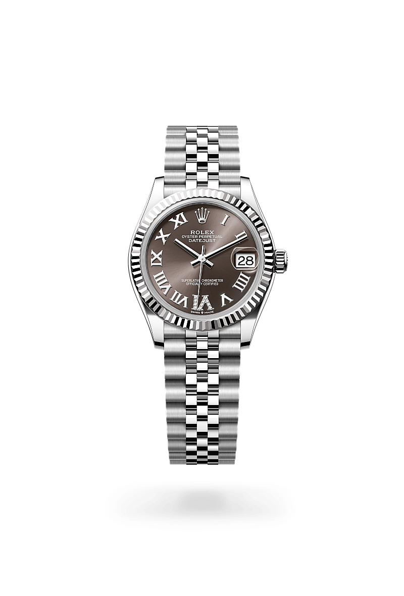 Rolex Datejust 31 M278274-0028 Herrenuhr - Oyster, 31 mm, Edelstahl Oystersteel und Weißgold