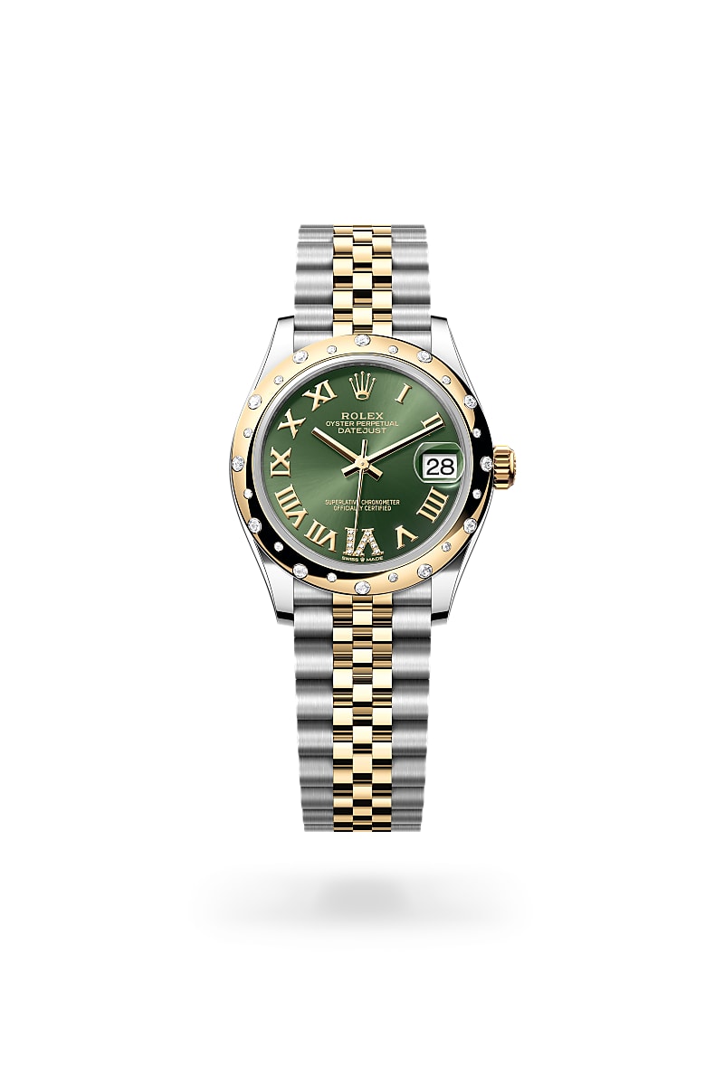 Rolex Datejust 31 M278343RBR-0016 Herrenuhr - Oyster, 31 mm, Edelstahl Oystersteel und Gelbgold mit Diamanten