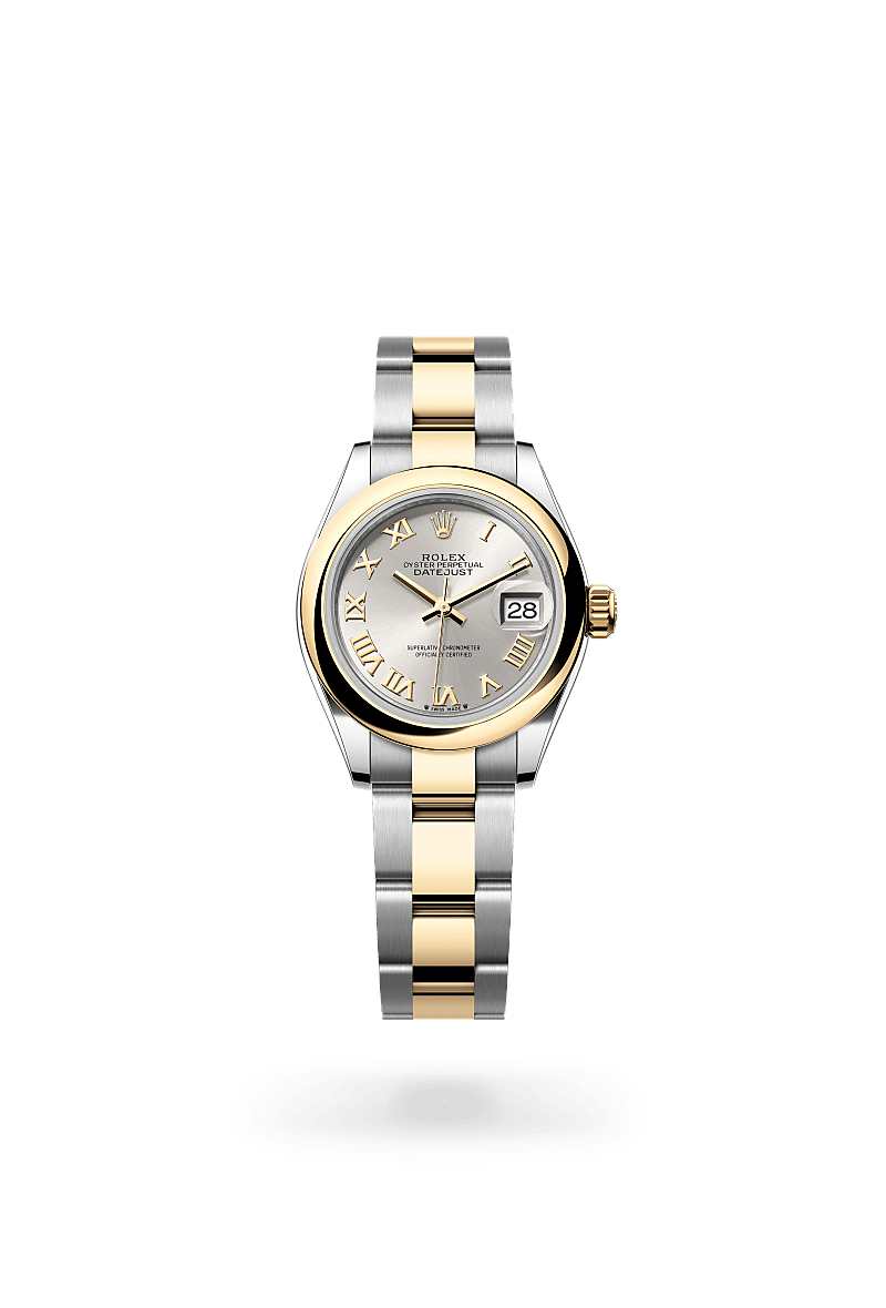 Rolex Lady-Datejust Herrenuhr (M279163-0006) Oyster, 28 mm, Edelstahl Oystersteel und Gelbgold