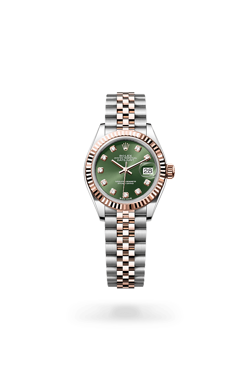 Rolex Lady-Datejust M279171-0007 Herrenuhr / Damenuhr - Oyster, 28 mm, Edelstahl Oystersteel und Everose-Gold 