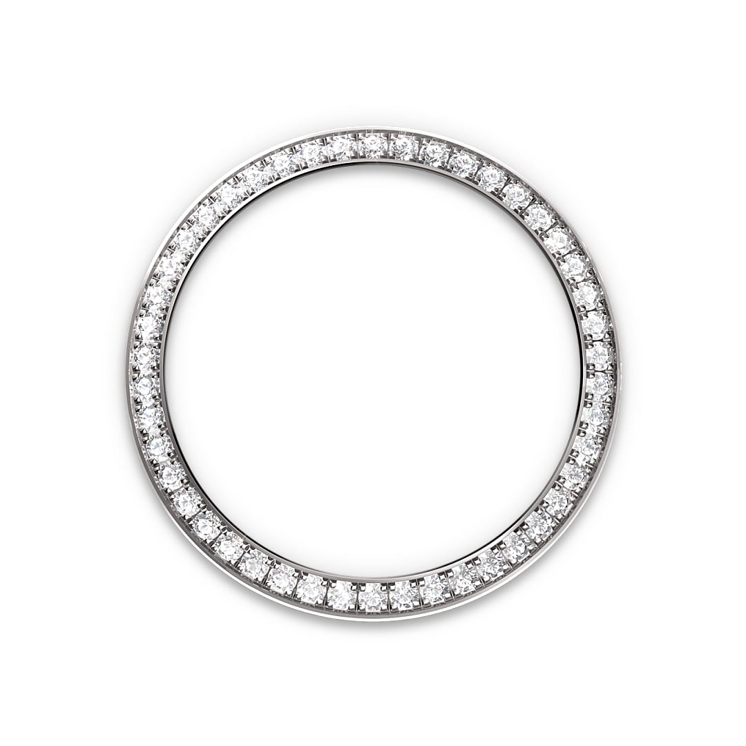 Diamantbesetzte Lünette