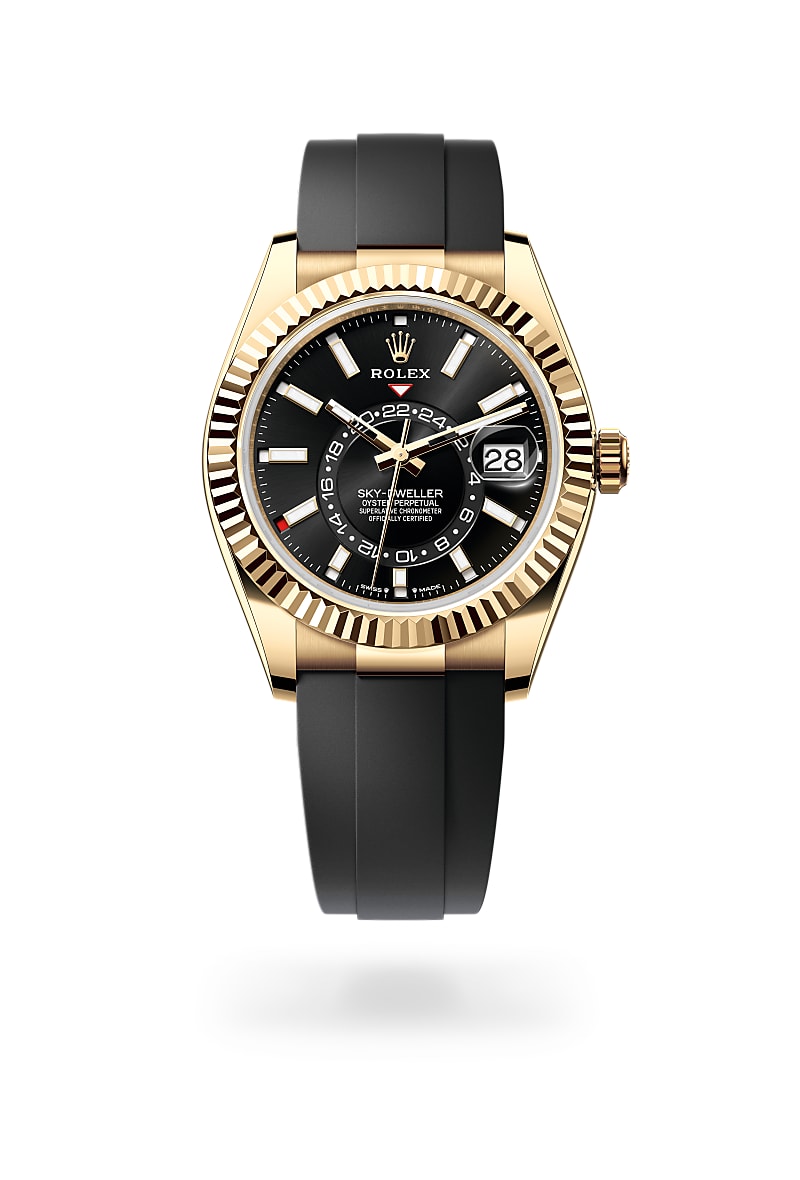 Rolex Sky-Dweller M336238-0002 Herrenuhr - Oyster, 42 mm, Gelbgold