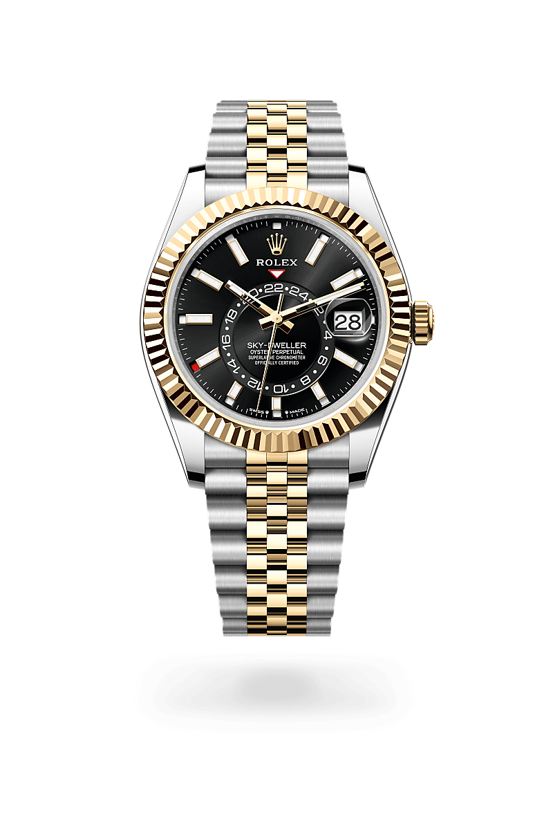 Rolex Sky-Dweller M336933-0004 Herrenuhr - Oyster, 42 mm, Edelstahl Oystersteel und Gelbgold