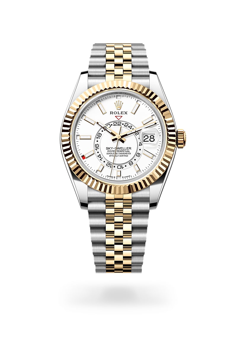 Rolex Sky-Dweller M336933-0006 Herrenuhr - Oyster, 42 mm, Edelstahl Oystersteel und Gelbgold
