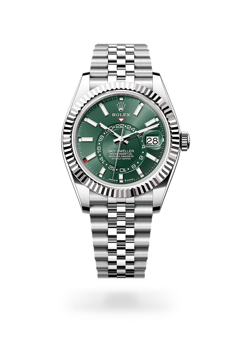 Rolex Sky-Dweller M336934-0002 Herrenuhr - Oyster, 42 mm, Edelstahl Oystersteel und Weißgold