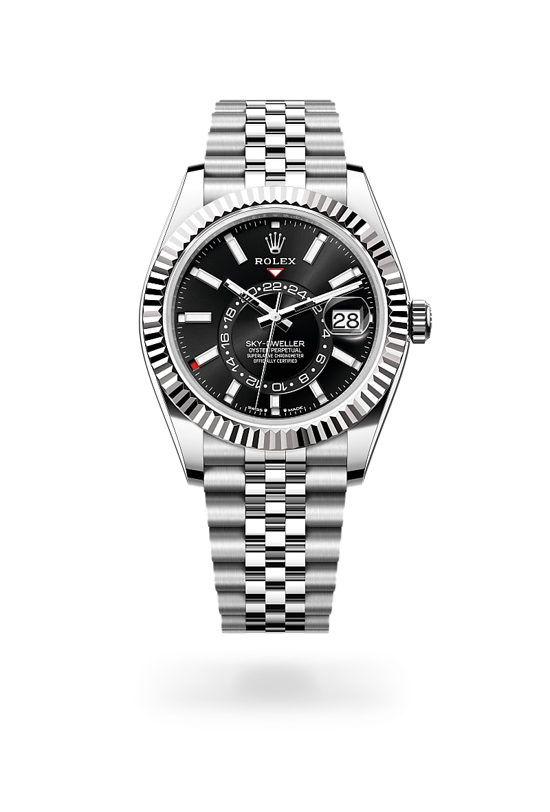 Rolex Sky-Dweller M336934-0008 Herrenuhr - Oyster, 42 mm, Edelstahl Oystersteel und Weißgold