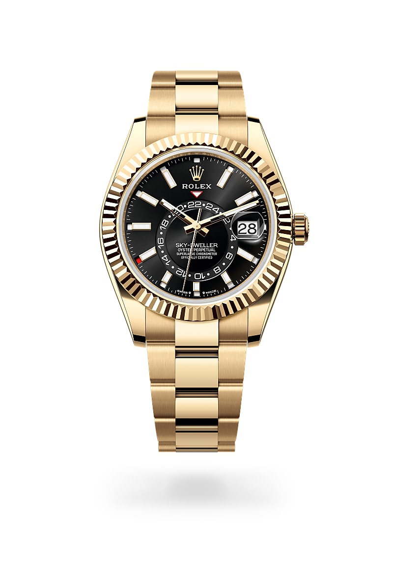 Rolex Sky-Dweller M336938-0002 Herrenuhr - Oyster, 42 mm, Gelbgold