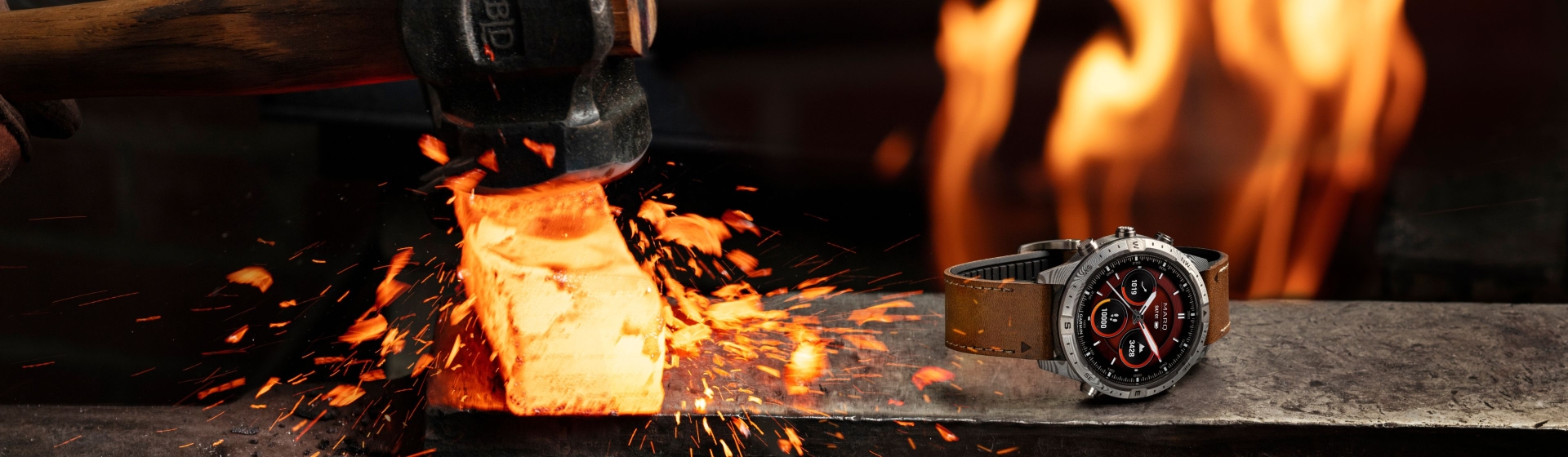 garmin-watch-novelty-damascussteel garmin-watch-novelty-damascussteel